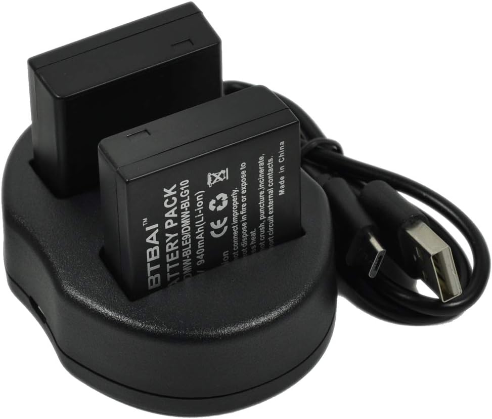 DMW-BLE9 Battery USB Dual Charger