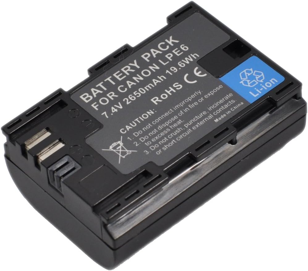 LP-E6 Replacement battery